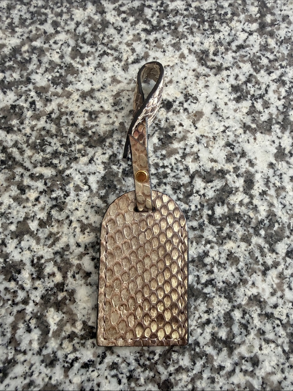 Louis Vuitton python and beige crossbody with gold hardware - Picture 15 of 16